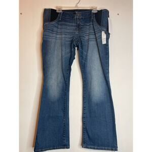 Isabel Maternity By Ingrid & Isabel Womens Skinny Bootcut Jeans Blue 12/31R NWT